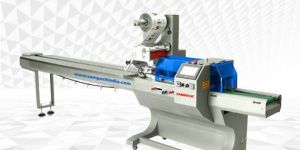 Automatic Three Servo Flow Wrapping Machine