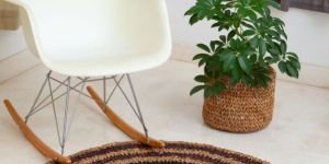 Ecological Banana Fiber Rug For Home Decor