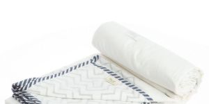 HandBlock Deep Blue Sea Cotton Dohar Blanket