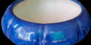 Flow Design Ceramic Plant Pot