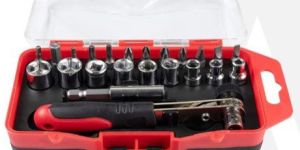 Magnetic Ratchet Wrench Screwdriver Bit 23pcs Set