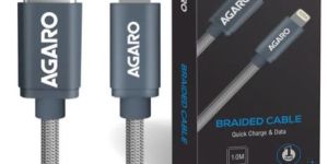 USB C to Lightning Braided Sync Fast Charging Lightning Cable