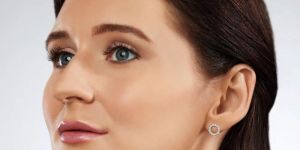 WOMEN CIRCULAR STUD EARRINGS