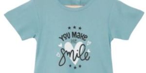 Girls Round Neck T-Shirt (Pack Of 2)