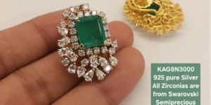 925 Pure Ladies Silver Earrings with Austrian Zirconias