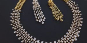 925 Sterling Silver Ladies Necklace Set