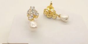 Original Baroque Ladies Pearls Earrings