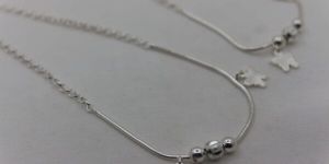 Women Silver Anklet 0005