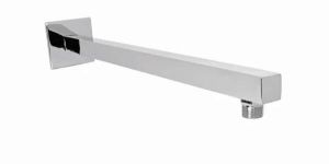 AGL Bathware Shower Arm Shower Arm 18 Square 191618CP
