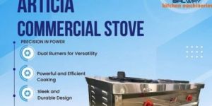 ARTICIA Commercial Two Burner Cooking Range