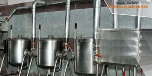 articia steam jacketed cooking vessel