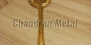 1.3 Feet Brass Jali Ladle