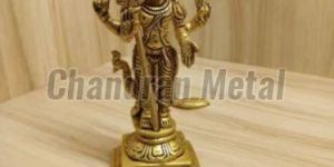 6 Inch Brass Murugar Statue