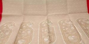 OFF WHITE HANDWOVEN MUSLIN SILK JAMDANI SAREE