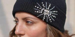 women black beanie cap