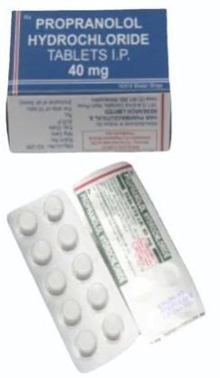 Propranolol HCL 40 Mg Tablet