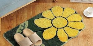 Sunflower Bliss Leaf Doormat