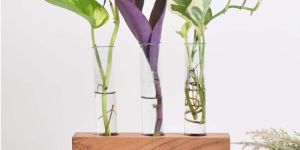 Tri-Tube Hydroponic Planter