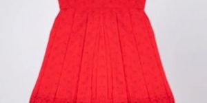 Box Pleat Kids Frock (Hakoba Dress)