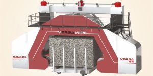 Multi Wire Saw Machine for Stone Block Cutting