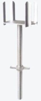 Adjustable Fork Head Jack (Pipe OD 38mm)