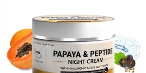 Papaya & Peptide Night Cream for Healthy Skin