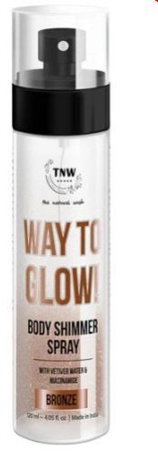 Way to Glow Body Shimmer Spray for Nourishes Skin & Enhance Skin Texture