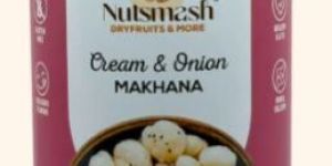 Nutsmash Roasted Makhana - Cream & Onion