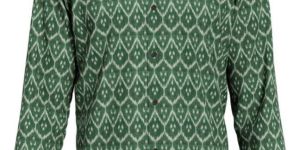 Dorrcee Mens Green Heritage Elegance Cotton Printed Shirt
