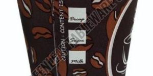 250ml Printed Single Wall Paper Cup