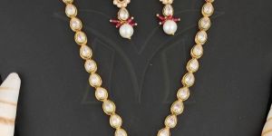 NS-14500-240 Polki Necklace Set