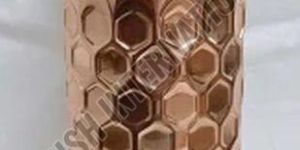 900 Ml Hammered Copper Water Bottle