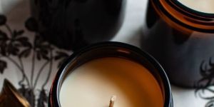 Glass Jar Scented Candle