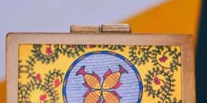 Handmade Wooden Clutch