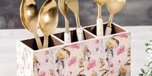 Wooden Cutlery Holder