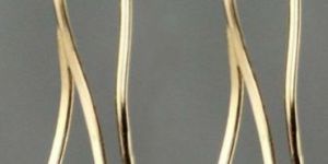 Ladies Pearl Hoop Earrings