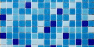 Blue Glass Mosaic Tile