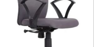 Mid Back Grey Workstation Chair