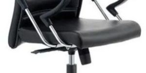 Stainless Steel 1 Seater Fixed Visitor Chair