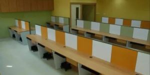 Wooden Modular Office Workstation