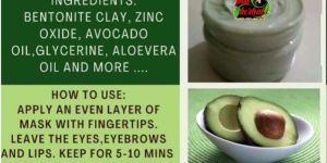 Herbal Avocado Face Mask
