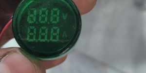 Ampere Meter Green LED Indicator Light