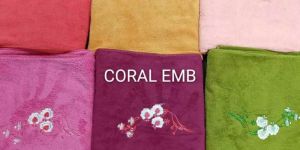 Coral Bath Towel