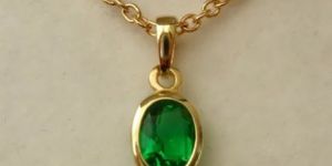 Sterling Silver Gold Plated Pendant