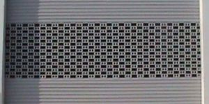Perforated Automatic Rolling Shutter