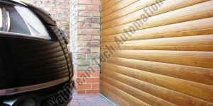 Wooden Automatic Rolling Shutter