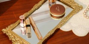 Gold Mirror Tray