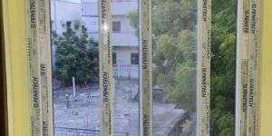 2.5 Track UPVC Sliding Window with Mosquito Net