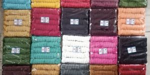 pure cotton plain dupatta