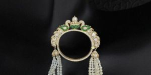 Mystic Emerald Peacock Allure Bangles